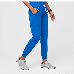 Figs royal blue joggers small petite